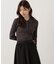 ＜ウォッシャブル＞ポロリブニット 25AW