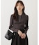 ＜ウォッシャブル＞ポロリブニット 25AW