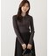 ＜ウォッシャブル＞ポロリブニット 25AW