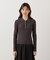 ＜ウォッシャブル＞ポロリブニット 25AW