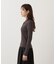 ＜ウォッシャブル＞ポロリブニット 25AW