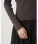 ＜ウォッシャブル＞ポロリブニット 25AW