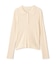 ＜ウォッシャブル＞ポロリブニット 25AW