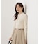 ＜ウォッシャブル＞ポロリブニット 25AW