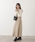 ＜ウォッシャブル＞ポロリブニット 25AW