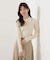 ＜ウォッシャブル＞ポロリブニット 25AW