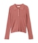 ＜ウォッシャブル＞ポロリブニット 25AW