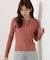 ＜ウォッシャブル＞ポロリブニット 25AW