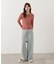 ＜ウォッシャブル＞ポロリブニット 25AW