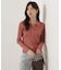 ＜ウォッシャブル＞ポロリブニット 25AW