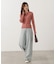 ＜ウォッシャブル＞ポロリブニット 25AW