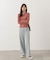 ＜ウォッシャブル＞ポロリブニット 25AW