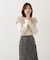 フェイクファー付きオフショルニット 25AW