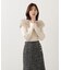 フェイクファー付きオフショルニット 25AW
