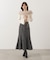 フェイクファー付きオフショルニット 25AW