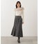 フェイクファー付きオフショルニット 25AW