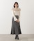 フェイクファー付きオフショルニット 25AW
