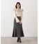 フェイクファー付きオフショルニット 25AW