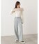フェイクファー付きオフショルニット 25AW
