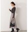 チェック柄ジャガードニットワンピース 25AW