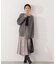 チェック柄ジャガードニットワンピース 25AW