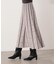 チェック柄ジャガードニットワンピース 25AW
