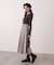 チェック柄ジャガードニットワンピース 25AW