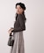 チェック柄ジャガードニットワンピース 25AW
