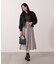 チェック柄ジャガードニットワンピース 25AW