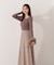 チェック柄ジャガードニットワンピース 25AW