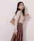 チェック柄ジャガードニットワンピース 25AW
