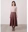 チェック柄ジャガードニットワンピース 25AW
