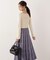 チェック柄ジャガードニットワンピース 25AW