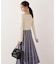 チェック柄ジャガードニットワンピース 25AW