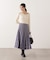 チェック柄ジャガードニットワンピース 25AW