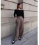 ＜谷川菜奈さん着用＞オフショルリブニット 25AW