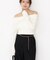 ＜谷川菜奈さん着用＞オフショルリブニット 25AW
