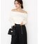 ＜谷川菜奈さん着用＞オフショルリブニット 25AW