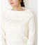 ＜谷川菜奈さん着用＞オフショルリブニット 25AW