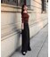 ＜谷川菜奈さん着用＞オフショルリブニット 25AW