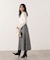 チャーム付きミニケーブルニット  25AW