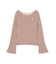 チャーム付きミニケーブルニット  25AW