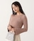 チャーム付きミニケーブルニット  25AW