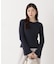 チャーム付きミニケーブルニット  25AW