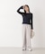 チャーム付きミニケーブルニット  25AW