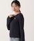 チャーム付きミニケーブルニット  25AW