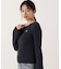 チャーム付きミニケーブルニット  25AW