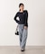 チャーム付きミニケーブルニット  25AW