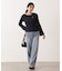 チャーム付きミニケーブルニット  25AW