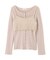 レイヤードキャミ付ニット 25AW
